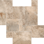 Travertine Beige Modular Porcelain Tiles