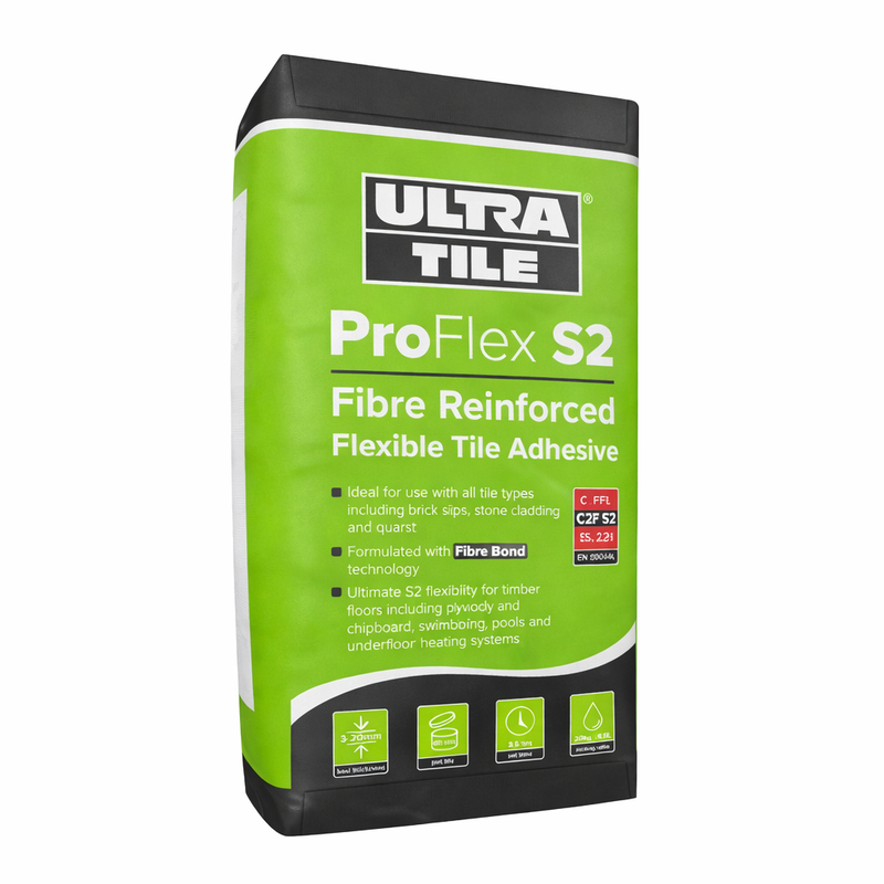 UltraTile Proflex S2 Grey Tile Adhesive