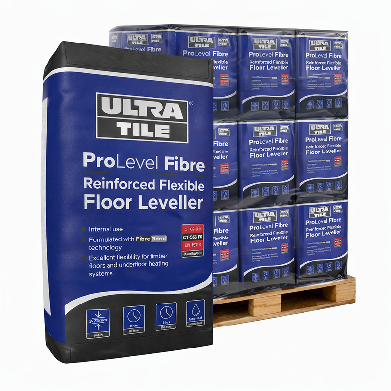 UltraTile ProLevel Fibre Floor Leveller: PALLET 54 BAGS