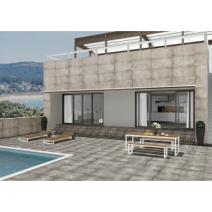 Basilea Grey 20mm Outdoor Porcelain Tiles 25.49 SQM