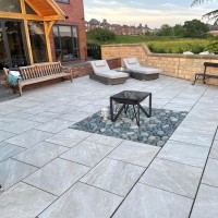 Icaria Beige 20mm Outdoor Porcelain Tiles