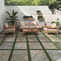 Unaway Natural Slate 60 x 90cm Outdoor Porcelain Tile