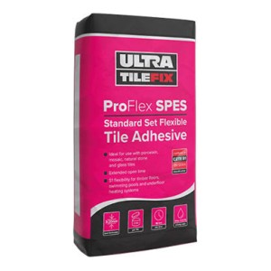 Ultra Tile Proflex Spes White: Standard Set Flexible Tile Adhesive