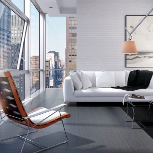Infinity Graffite 60 x 60cm Semi Polished Porcelain Tile 23.83 Sqm JOB LOT