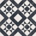 Retro Black Feature Floor Tile Porcelain