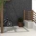 Behobia Black 17 x 52cm Split face Porcelain Tile