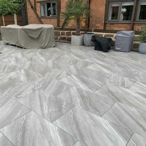 Cumbria Grey 600 x 900mm Porcelain Paving Slabs - Pallet Pack