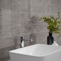 Pallington Dark Grey Gloss 300 x 600 Wall Tile