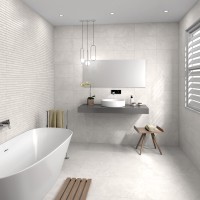 Warwick White 45 x 45cm Floor Tile