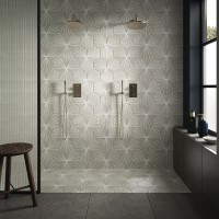 Sunburst Grey Matt Glazed Porcelain W&F 232x267cm