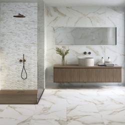 Sanford Gloss Natural Marble Brick 30 x 60cm Wall Tiles