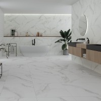 Lumiere White 100 x 100cm Porcelain Tiles