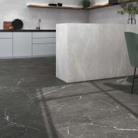 Malek Black 60 x 120cm Porcelain Tiles