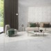 Invisible White 60 x 120cm Polished Porcelain Tiles