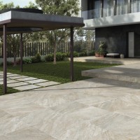 Onea Natural Beige 60 x 60cm Outdoor Porcelain Paving Slabs 