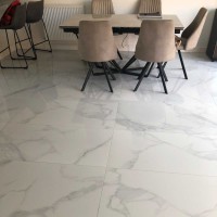 Purity White Marble 60 x 120cm Polished Porcelain Tile