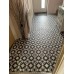 Retro Black Feature Floor Tile Porcelain