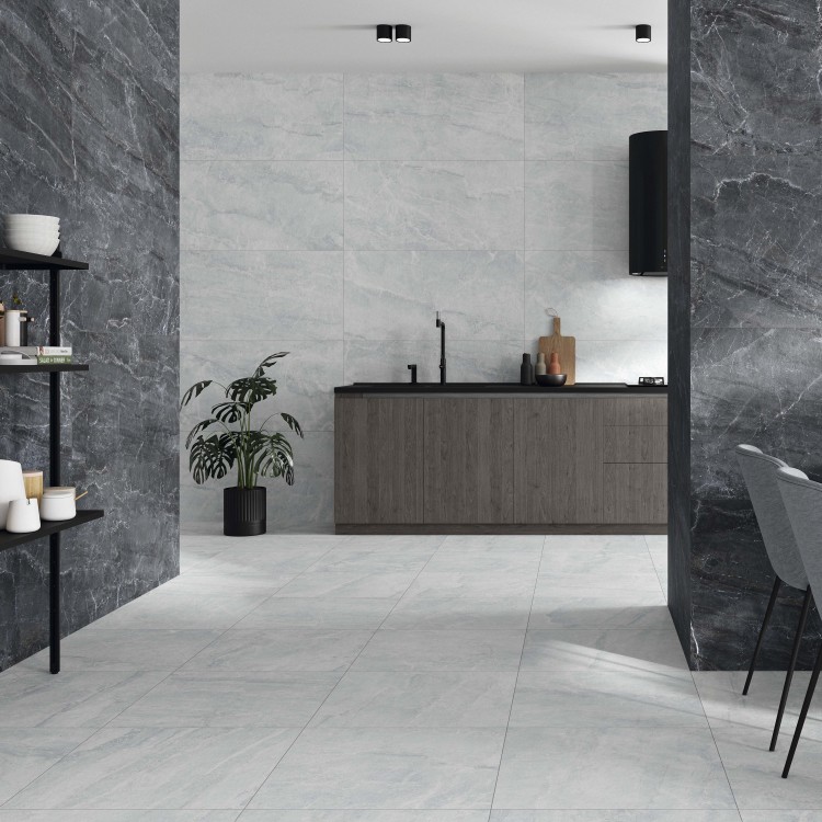 Sublime White 60 x 120cm Porcelain Tiles