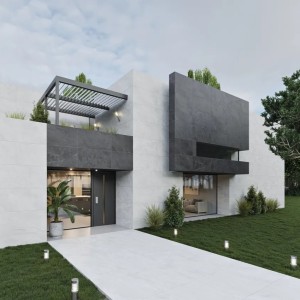 Terranova Black Slate 60 x 60cm Porcelain Tile