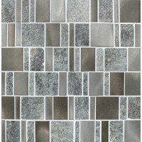 Meteor Grey Multi Mosaic Tile