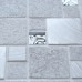 Meteor White Square Mosaic Tile