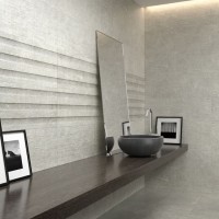 Brooklyn Grey Decor Ceramic Wall 300x900mm