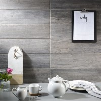 Dalby Grey Oak Wood Effect Glazed Porcelain W&F 150x600mm