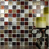 Shanghai Mix Glass Mosaic 48x48mm