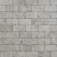 Silver Shadow Grey Tumbled Marble W&F 76x152mm