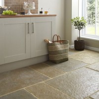 Somerset Autumn Sandblasted & Brushed Limestone Floor 600x300mm