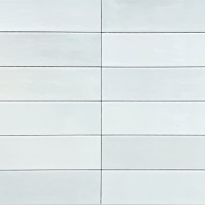 Zellige White 7 x 28cm - White Porcelain Tiles